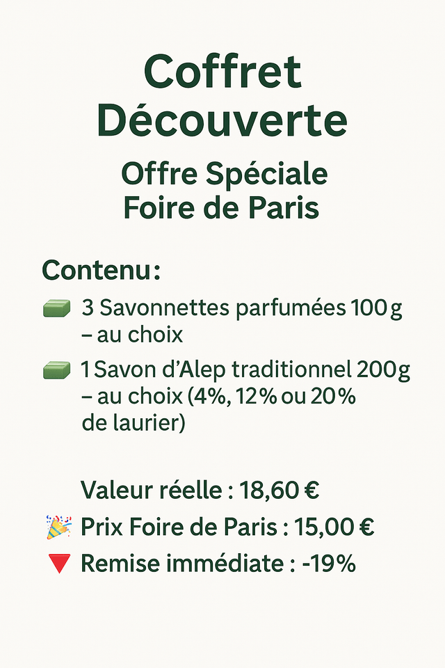 Coffret découverte Alepeo