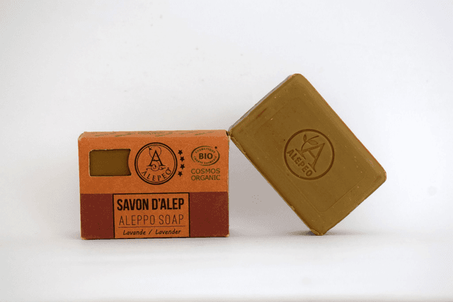 Savon d&#039;Alep fleur de Lavande  BIO