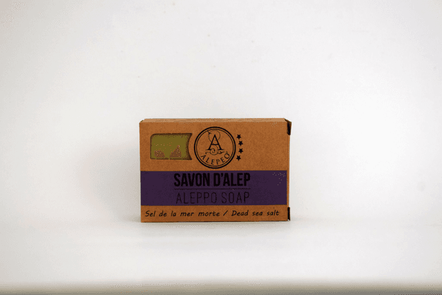 Savon d&#039;Alep Exfoliant Sel de la mer morte